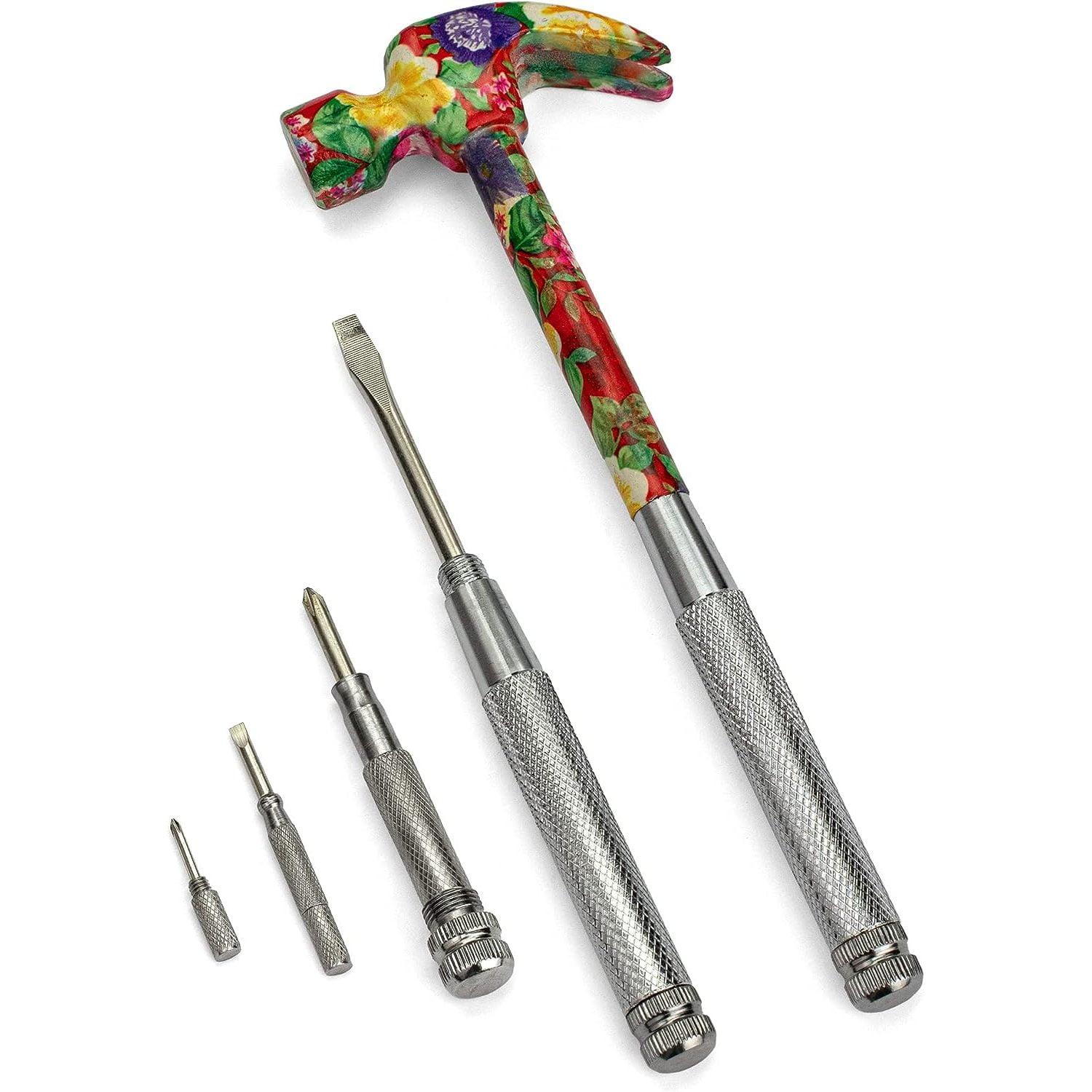 HetayC 6 in 1 Flower Hammer & Screwdriver Tool for Her