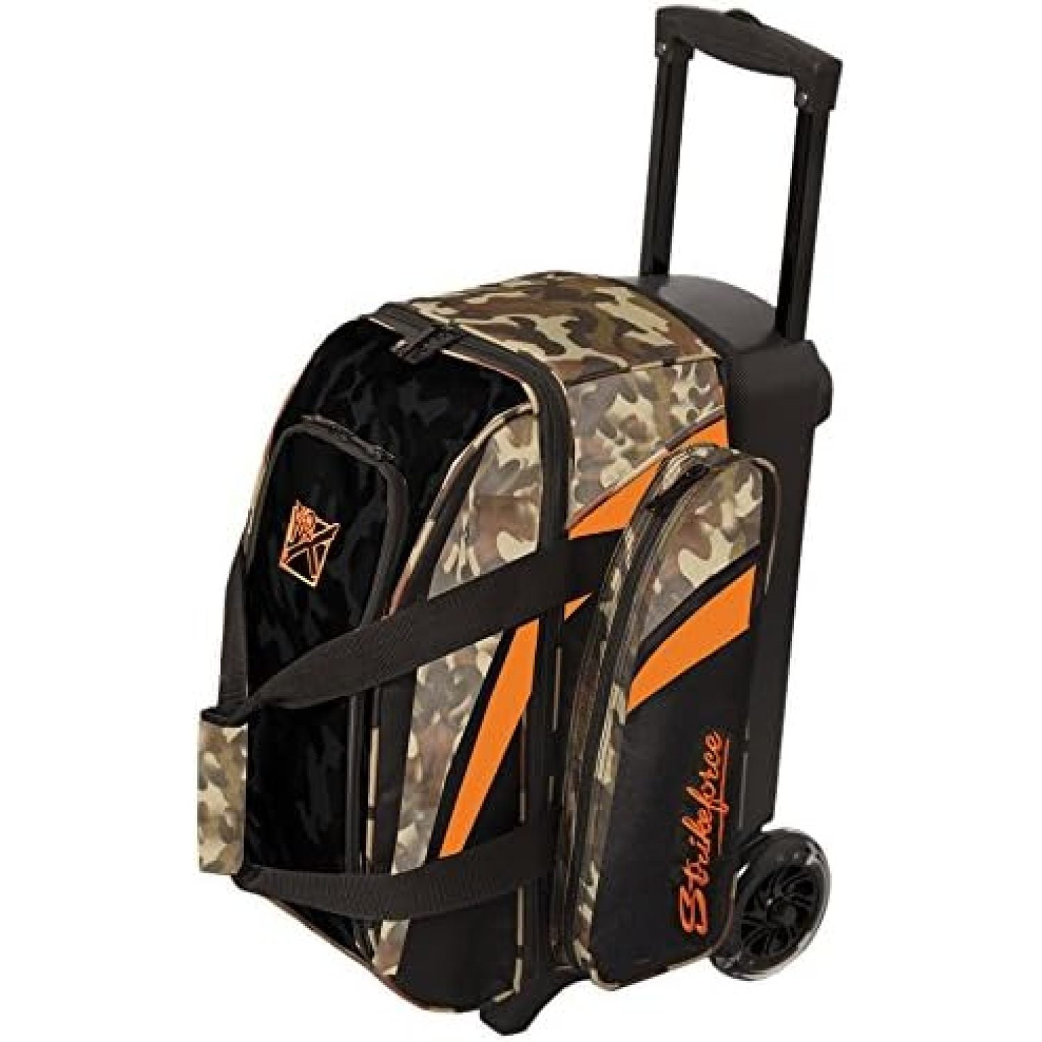 HetayC Cruiser Double Bowling Bag With Deluxe 4.5" Smooth Kruze