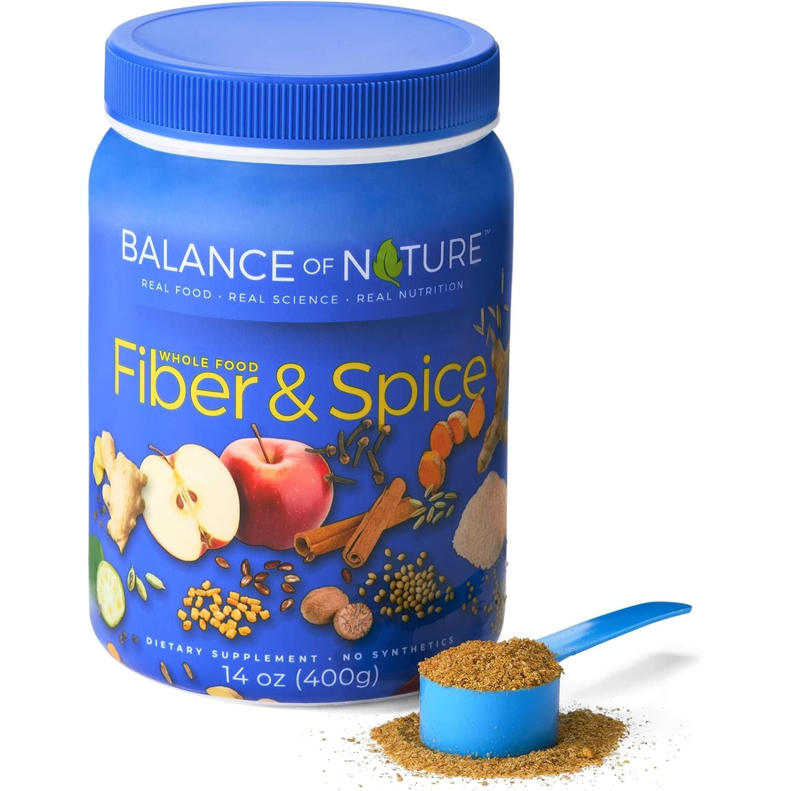 HetayC Fiber & Spice Supports Colon Cleanse, Gut Health, Constipation