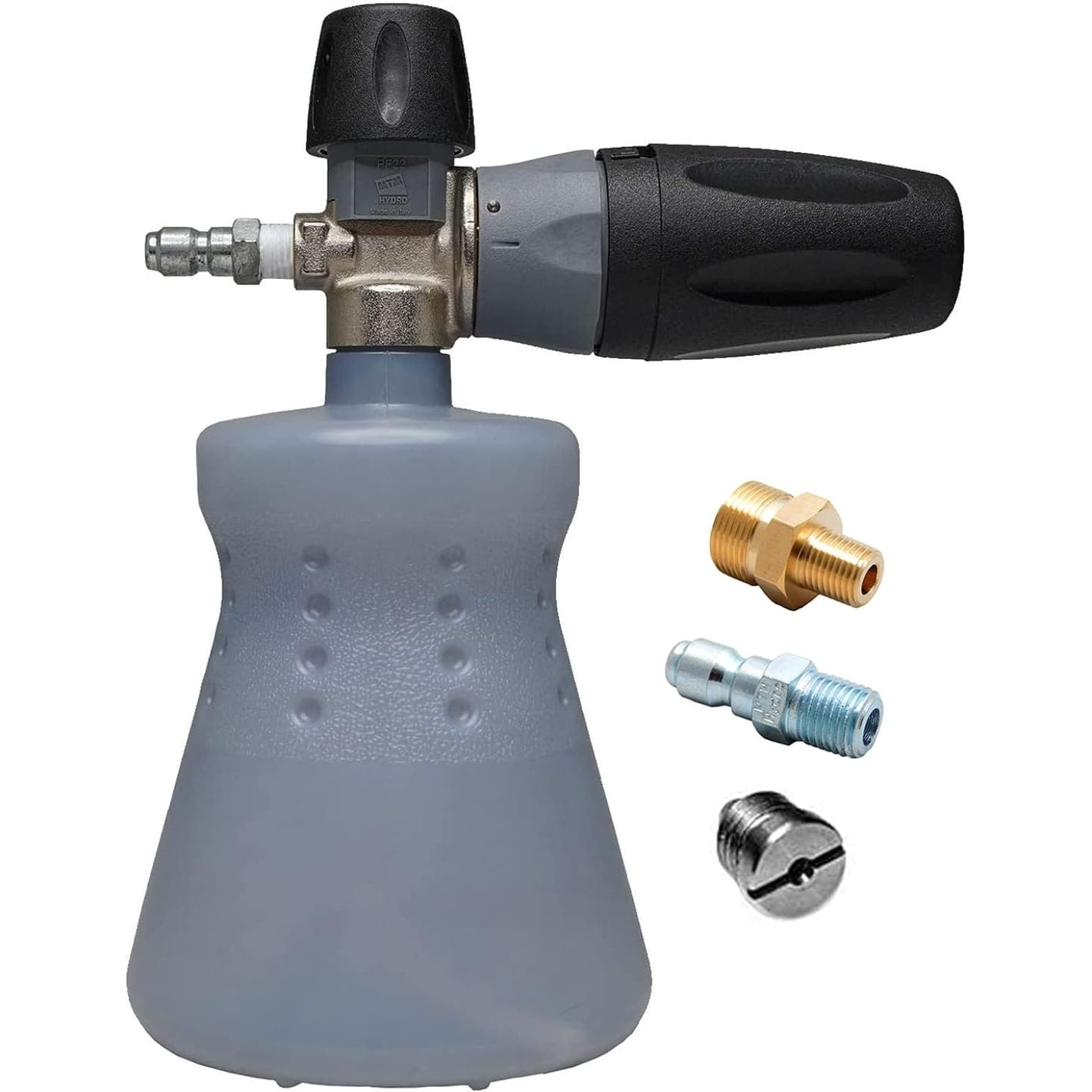 HetayC PF22.2 Foam Cannon, Pressure Washer Car Wash Sprayer Gun, High Pressure Foam Power Washer