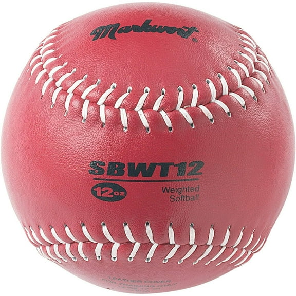 HetayC Weighted 12-Inch Softballs-Leather Cover