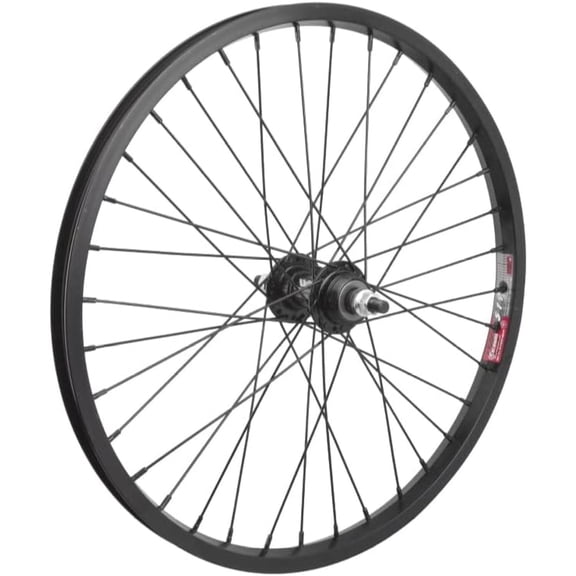 Hetayc 20 x 1.75 Rear Bicycle Wheel, Silver