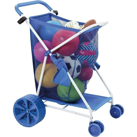Hetayc Folding Multi-Purpose Utility Cart with Wide Wheels