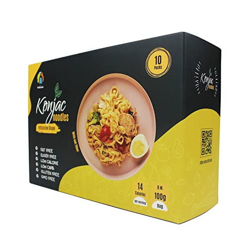 Hethstia Konjac Noodle LowCarb Fettuccine Shirataki Noodles Keto Low