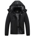 thumbnail image 1 of Heting Women's Heavyweight Winter Parka with Plush Fleece Lining & Quilted Insulation Windproof Hooded Outdoor Coat Black Medium, 1 of 9