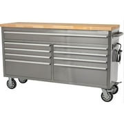 Hetoy 96 inch Tool Chest Tool Box Mobile 24 Drawers Storage Rolling Cabinet with Wheels Lock Key Locking System Drawer Liners for Garage Warehouse Repair Shop