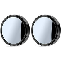 Hetoy Blind Spot Car Mirror,2 Inch Angle Adjustable Round Blind Spot Mirror Rear View Mirror for All Universal Vehicles Car SUV Large Vision for Interior External