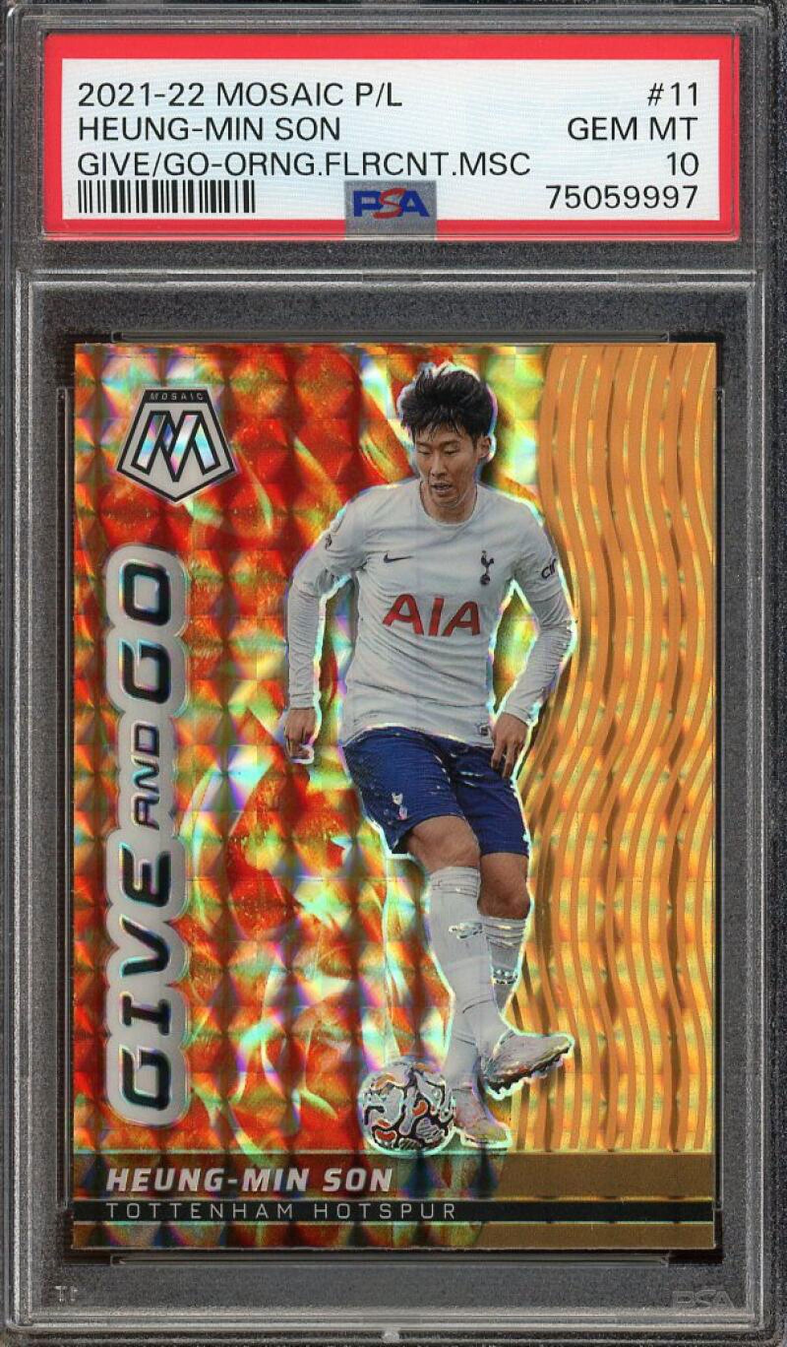 2021 Panini Immaculate  Soccer ソン　フンミン Auction Prices Realized Soccer Cards 2021 PANINI IMMACULATE