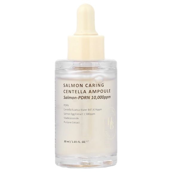 HeveBlue Salmon Caring Centella Ampoule, 1.01 fl oz (30 ml)