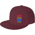 Hever Underestimate an Autism Dad with A Prayer and A Plan Snapback Hat Men Woman Baseball Cap