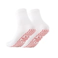 thumbnail image 1 of Hevirgo 1 Pair Heated Socks 24 Hours Keep Your Feet Warm Silicone Soles Mid-tube High Elasticity Sport Socks Cold Weather Cozy Socks, 1 of 7