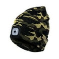 thumbnail image 1 of Hevirgo Knitting Beanie Hat with LED, Unisex Autumn Winter Warm Cap for Outdoor Hiking Camping, 1 of 2