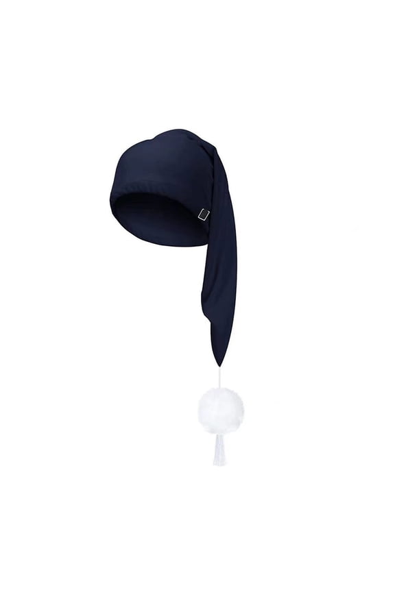 Unisex Night Sleeping Hat with Pom Ball Adjustable Elastic Design Thermal Hat for Cold Weather Autumn Winter Hat