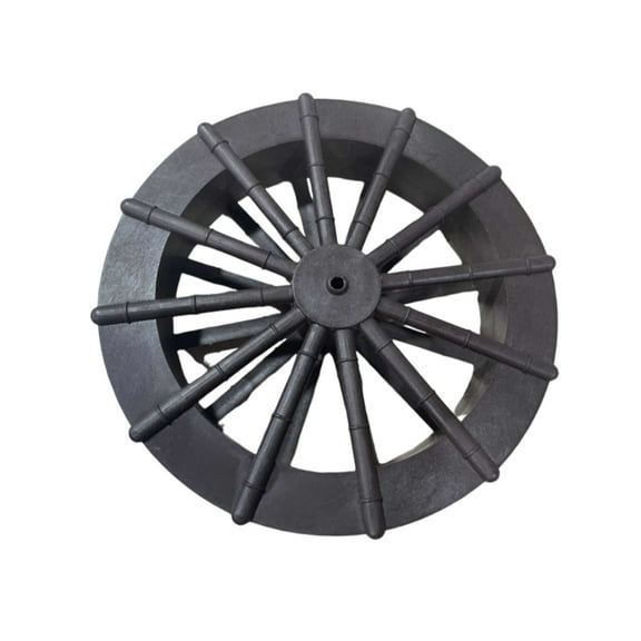 Hevirgo Water Wheel DIY Waterfall Fountain Accessories Fountain Wheel for Stream And Generator Scenes Layout Fish Tank Decor
