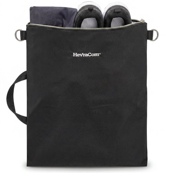 HevraCom Waterproof Laundry Bag Travel for Wet Clothes - Odor-Proof Waterproof Bag for Wet Swimsuit, Travel Laundry Bags for Dirty Clothes, Swimsuits & Workout Gear with Rust-Resistant Zipper & Hooks