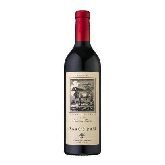 Hevron Heights Isaac's Ram 2019 Dry Red Wines Cabernet Franc, 750 ml Glass Bottle Judean Hills 14% ABV
