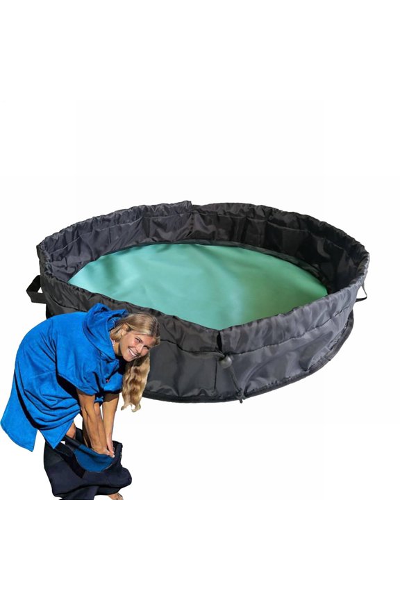 Durable Wetsuit Changing Mat/Waterproof Dry-Bag for Surfers,Blue,Cloth,75Cm,1Pc,Mat