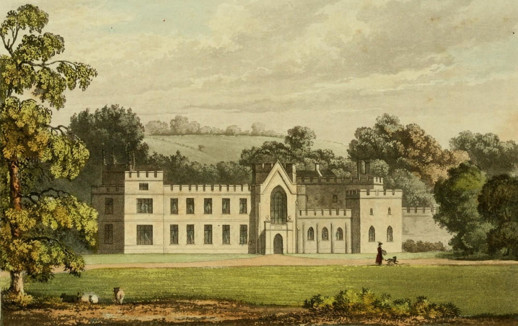 Hewetson Repository of Arts 1817 Westdean House Canvas Art - Hewetson (18 x 24)