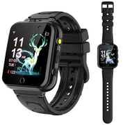 Hewitto Kids Smart Watch With 24 Games Music Video Player Alarm Clock,Kids Smart Watch for Ages 4-12,Black