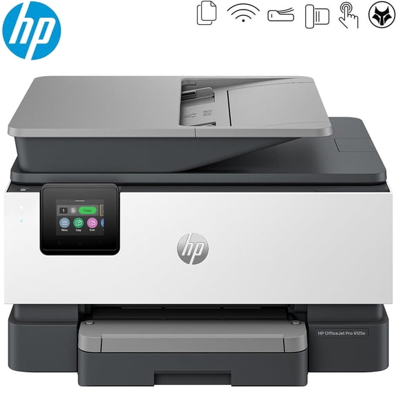 Hewlett Packard 403X0A#B1H OfficeJet Pro 9125e All-in-One Color Printerand Scaner Restored