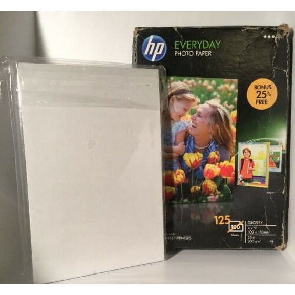 Hewlett Packard Ed 4x6 100ct 25% Bonus