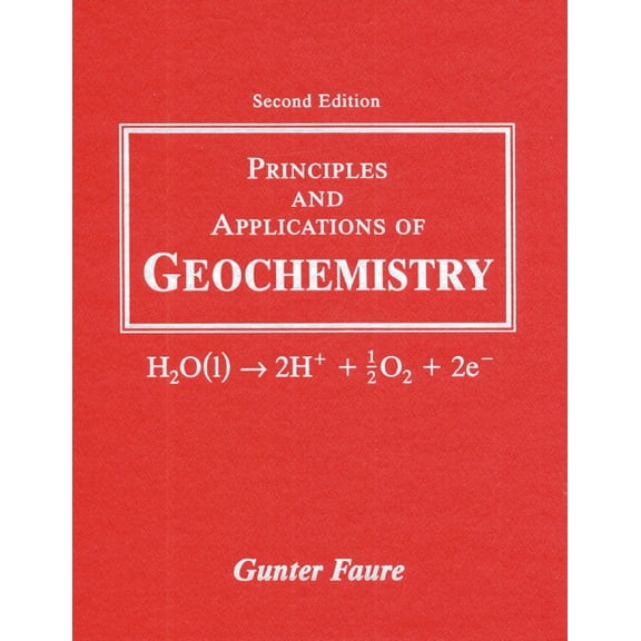 Hewlett Packard Professional Books Principles and Applications of Geochemistry, (Paperback)
