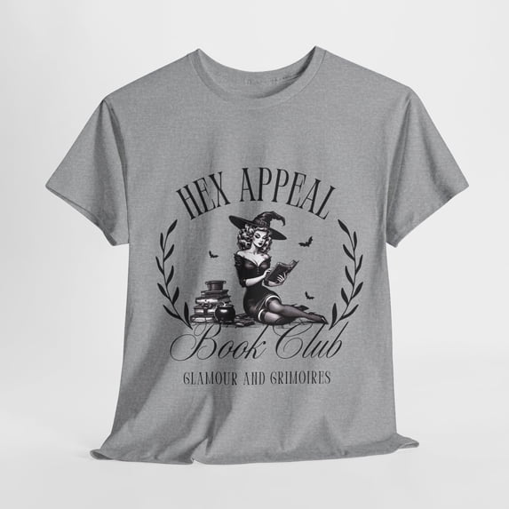 Hex Appeal Book Club Women Halloween Funny Witch Book Lover T-Shirt