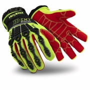 Hex Armor EXT Rescue Glove, Chrome Anti-Debris, Small, Size 7