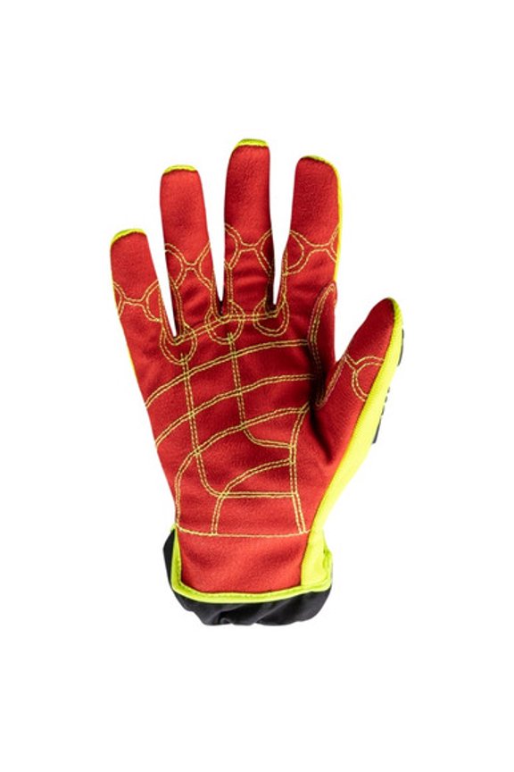 Hex Armor EXT Rescue Glove, Chrome Barrier, Large, Size 9