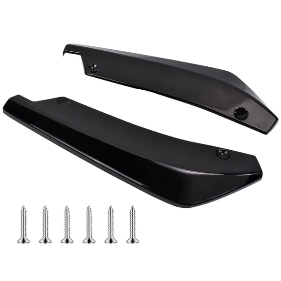 Hex Autoparts 2 PCS Rear Spats Splitter Diffuser Bumper Spoiler Universal for Dodge Charger SXT SRT8