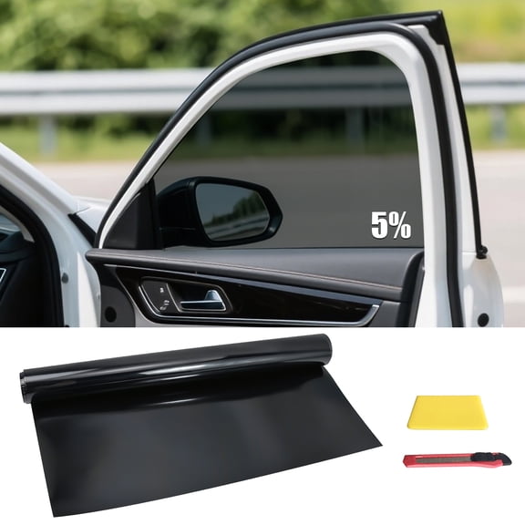 Hex Autoparts 20" x 100FT 5% Limo Shade 2Ply Car Window Tint Film Roll