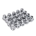 thumbnail image 1 of Hex Autoparts (20PCS) 12x1.5 Chrome Wheel Lug Nuts 19mm Hex for Ford Focus Fusion Escape EcoSport, 1 of 8