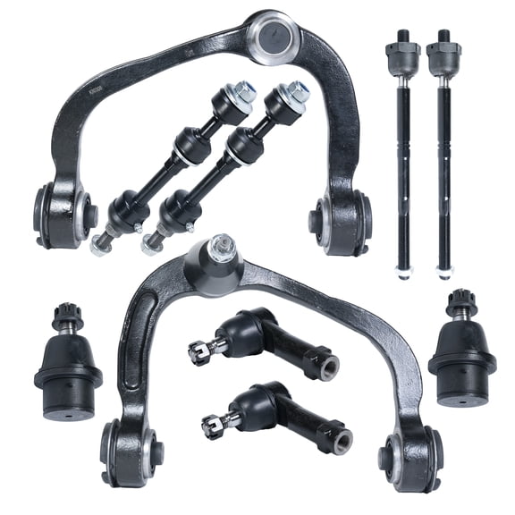 Hex Autoparts 2WD Front Upper Control Arm Suspension Kit 10pcs For 2006-2008 Ford F-150 Lincoln Mark L