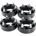 thumbnail image 1 of Hex Autoparts 4PCS 2" 50MM 6x5.5 Hubcentric Black Wheel Spacers for Ram 1500 2019 2020-2023, 1 of 3