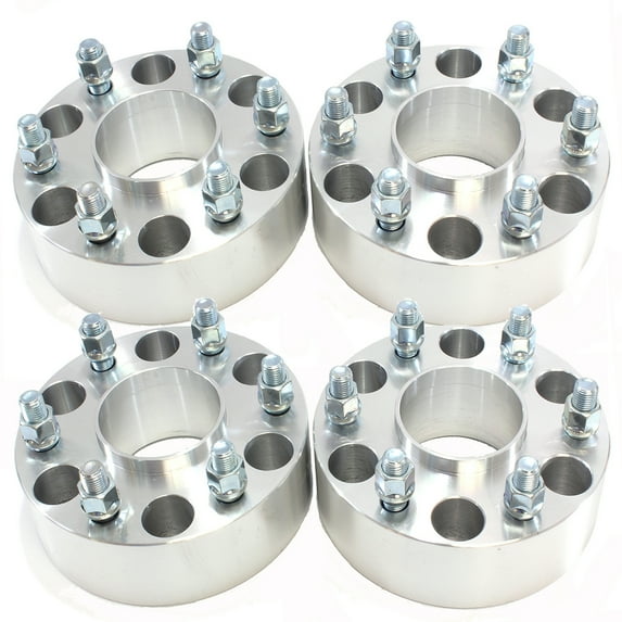 Hex Autoparts 4PCS 2" 6x5.5 Wheel Spacers Adapters 14x1.5 Fits For Toyota Tacoma 4 Runner 6 Lugs