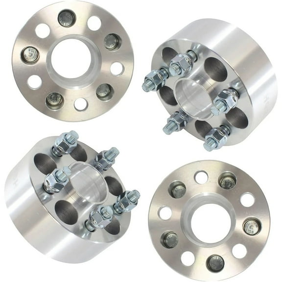 Hex Autoparts 4PCS 2" Hubcentric Wheel Spacers 5x100 Adapters Fits For Subaru Impreza WRX 2.5 FR-S