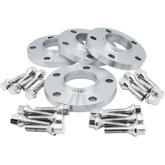 Hex Autoparts (4PCS) 20mm 5x120 Hubcentric Wheel Spacers Adapters with Bolts 72.6mm 12x1.5 Fits For BMW E28 E34 E36 E46 E90 E91 E60 330i 330xi