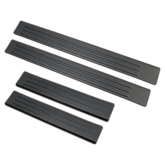 Hex Autoparts 4PCS Door Sill Protector for Ford Ranger 2024 2025 2026 Stainless Steel Door Sill Guard Protector Trim Scratch Resistant Entry Scuff Plate Cover