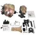 thumbnail image 1 of Hex Autoparts 8" Dual Power Brake Booster Conversion Kit w/ 1" Bore Disc Brake Master Cylinder & Prop for Ford F-100 1957-1972 Ford F Series Truck Dual Brake Booster Kit, 1 of 7