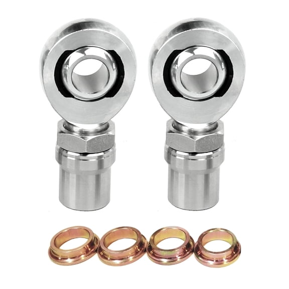 Hex Autoparts Chromoly Panhard Bar Kit Heim Joints 1" x 1-1/4"-12 w/ 1" Cone Spacer Bung .120