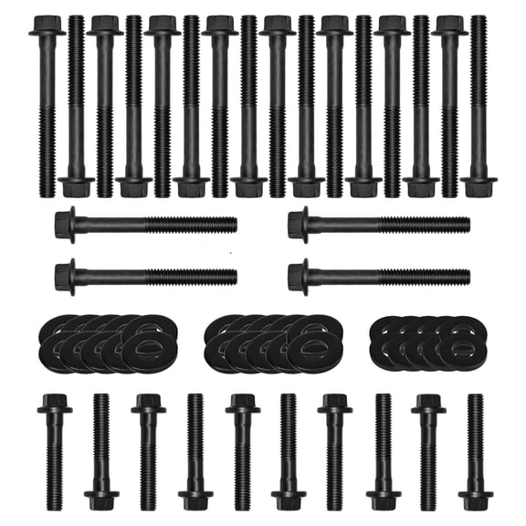 Hex Autoparts Cylinder Head Bolts Kit 134-3610 For Mid-2004+ Chevrolet LS 4.8 5.3 6.0 6.2 Hex Head