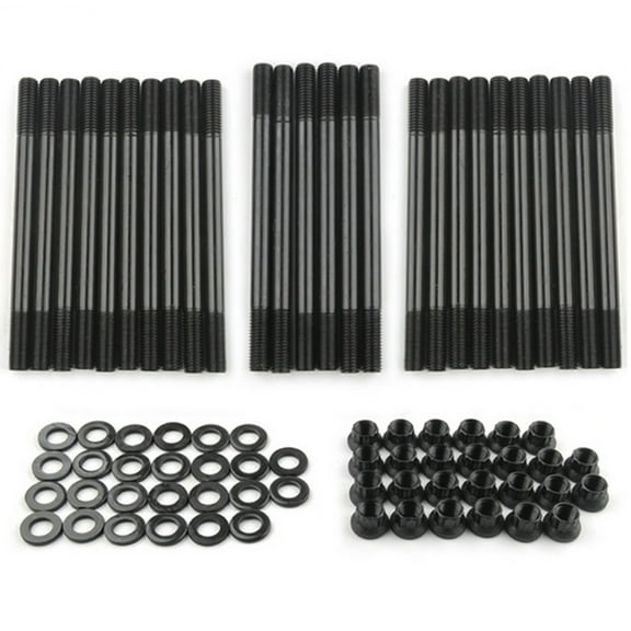 Hex Autoparts Engine Head Stud Kit 247-4202 For 1998.5-2020 Dodge Ram 2500 3500 4000 4500 5500 5.9L 6.7L I6 Diesel 24V