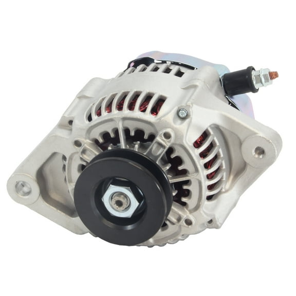Hex Autoparts Mini Denso Street Rod Race 12 Volt 35 Amp Alternator Chevy 6 Inch Mounting Holes