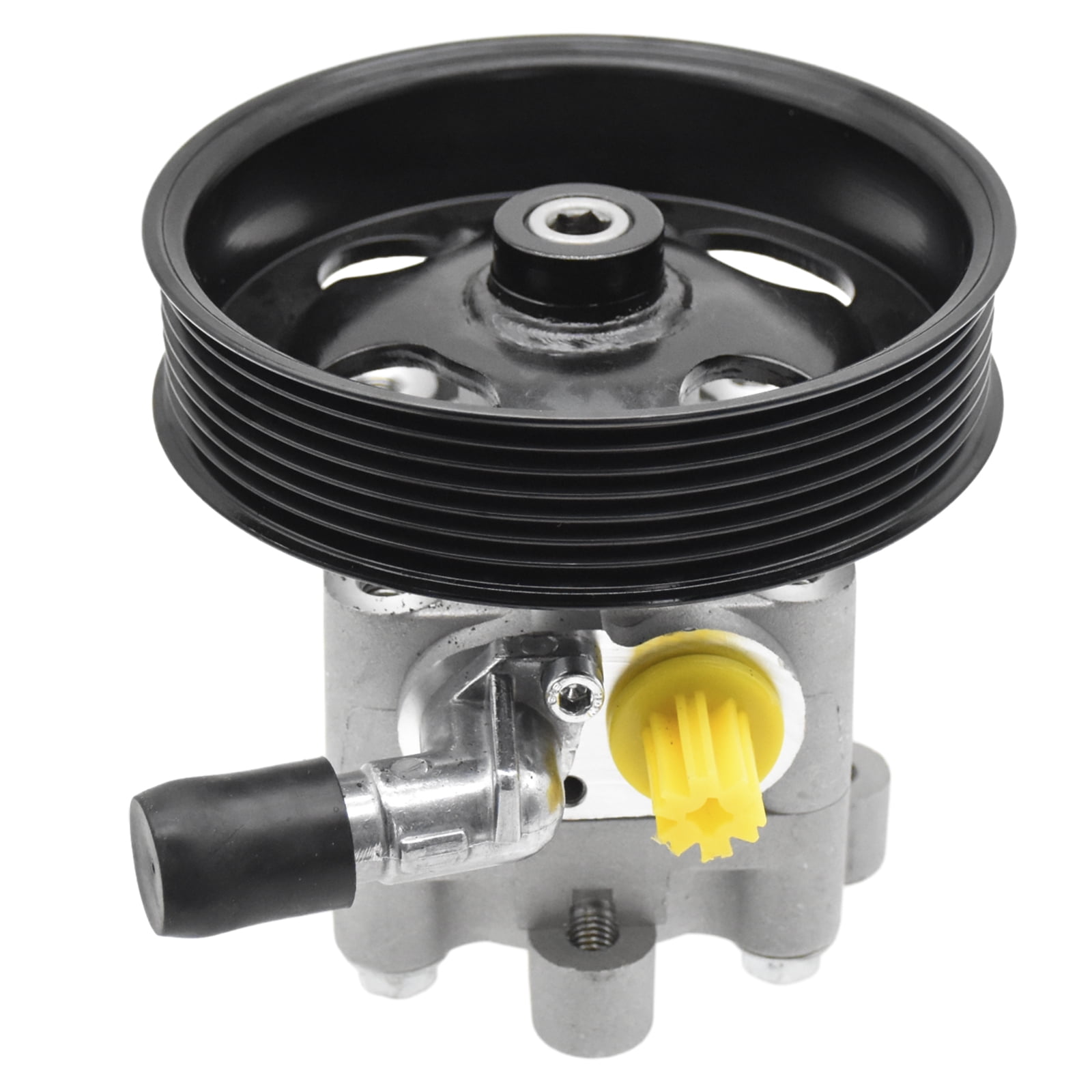 Hex Autoparts Power Steering Pump with Pulley for Nissan Murano Maxima 2009-2014 Altima 2007-2012 3.5L Gas