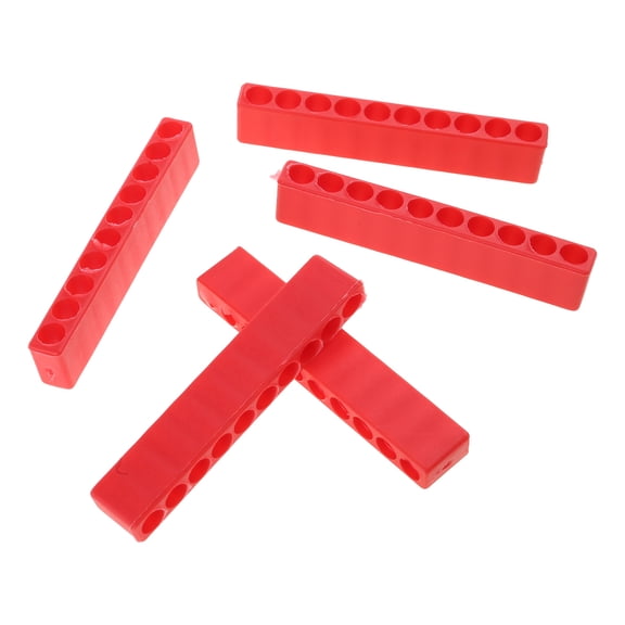 Hex Bit Organiser Plastic Screwdriver Bit Holder Drill for Head Storage for Case Box Block for 6.35MM Hex Shank Bits