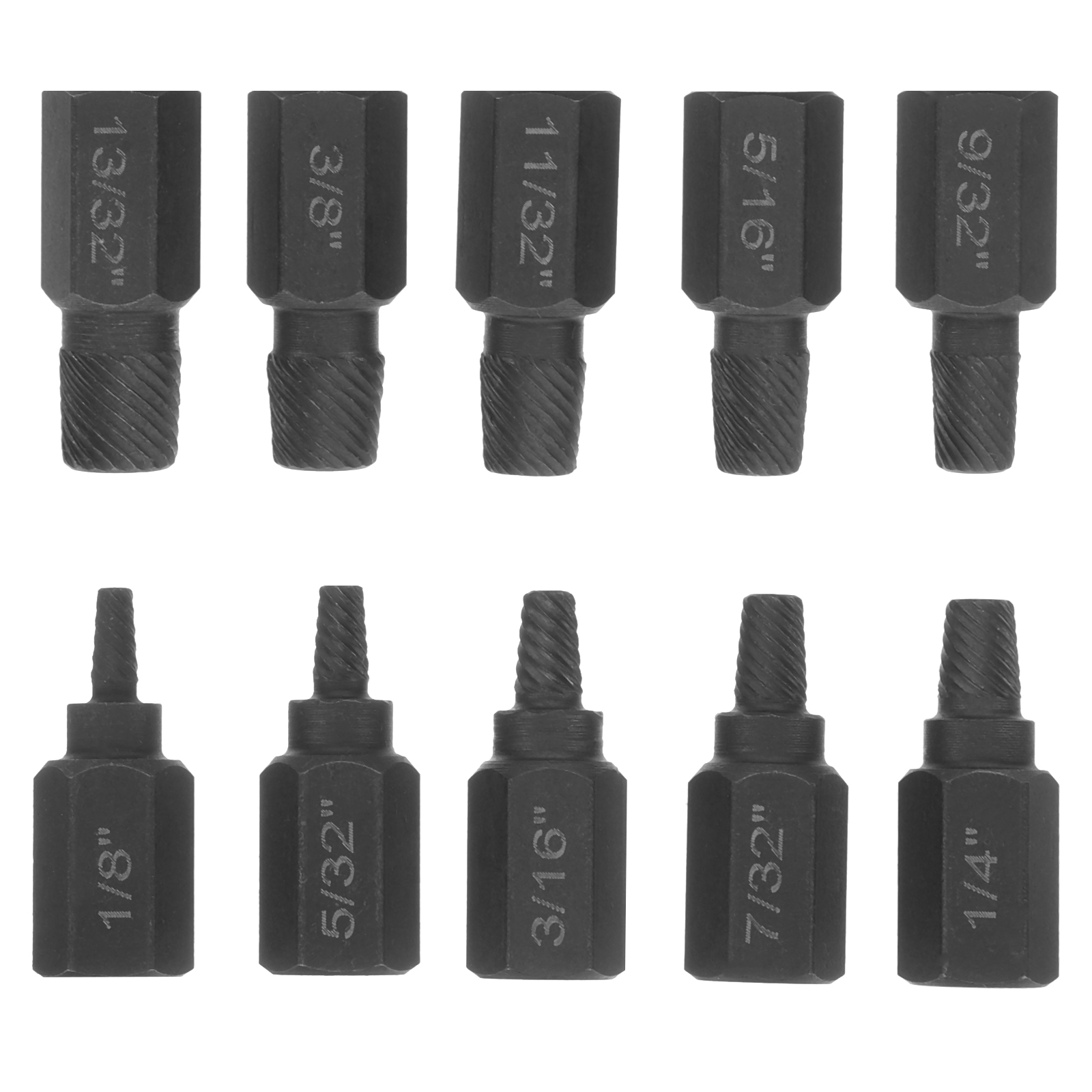 Hex Bolt Extractor Stripped Screw Broken Kit Tools Small Screws Heavy