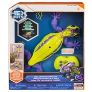 Hex Bots Wall Crawler Chameleon RC Robot Toy   Remote Control Wall-Climbing Glow-In-The-Dark Purple Body & Green Shell