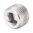 thumbnail image 1 of Hex Countersunk Plug -Stainless Steel Pipe Fitting 1/2NPT Male Thread Socket Pipe Adapter Connector, 1 of 3