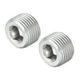 thumbnail image 1 of Hex Countersunk Plug -Stainless Steel Pipe Fitting 3/8NPT Male Thread Socket Pipe Adapter Connector 2Pcs, 1 of 3