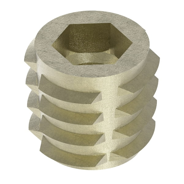 Manufacturer Varies Threaded Insert for Soft Wood, PK 50 801420-10-PK50